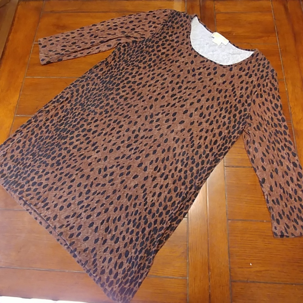 Michael Kors Brown and Black Dress